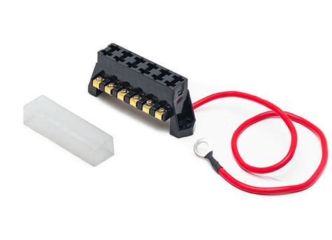 UTV INC 65 Amp 12 Volt 6 Slot Distribution Block 